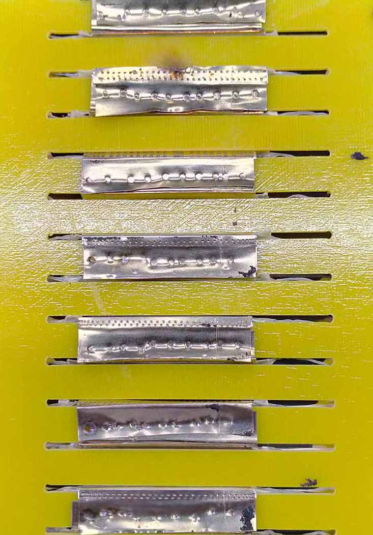 Laser Welding of Battery Connecting Aluminum Strips