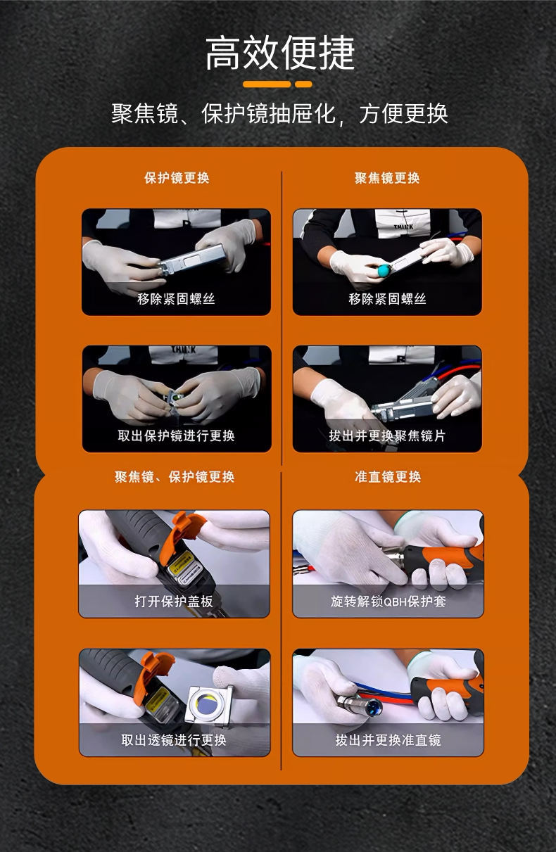 SUP23T Handheld Laser Welding Head (Chaoqiang Weiye)