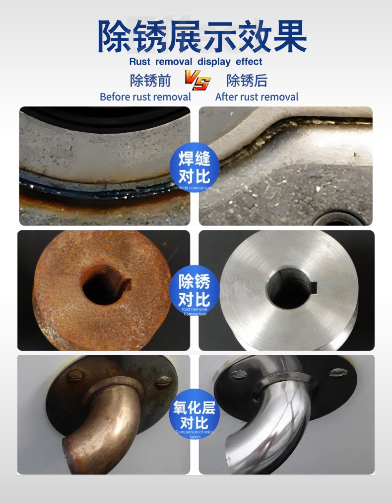 手持脉冲激光清洗机 工业除锈除漆去氧化层模具清洗机便携式设备